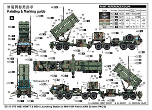 Trumpeter 07157 M983 HEMTT &amp;amp; M901 Launching Station w/ MIM-104F Patriot SAM System (PAC 3) 1/72 – imagen 4