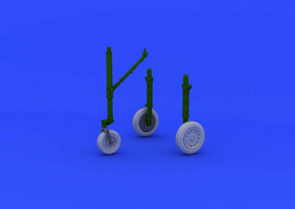 Eduard 648214 A-4E/ F wheels 1/48 (EDUARD, HASEGAWA)