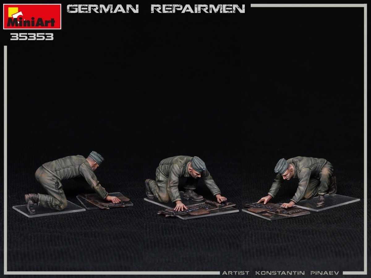 Miniart 35353 GERMAN REPAIRMEN 1/35 – immagine 7