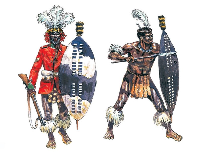 Italeri 6051 Zulu Warriors (Zulu War) 1/72 – immagine 3