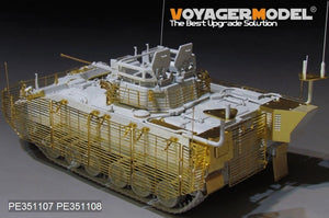 Voyager Model PE351108 Modern British FV510 Worrior TES(H) AIFV Slat Armour 2011 VER Upgrade Set（For MENG SS-017） 1/35 – Bild 2