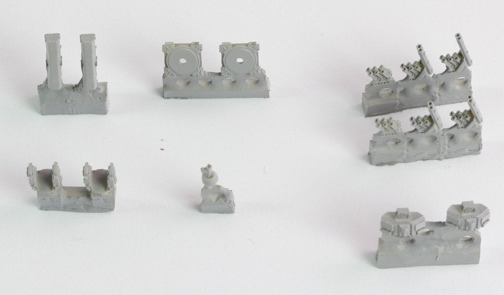 Pontos 35016F1 Ensemble de détails pour LPD de classe USS San Antonio (1/350) – image 11