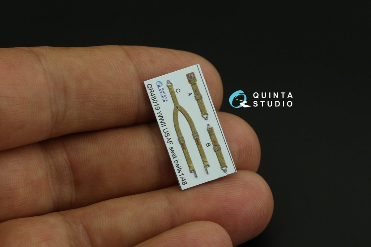 Quinta Studio QD48254 P-51D Late 3D-Printed &amp;amp; coloured Interior on decal paper ( Airfix ) 1/48 – Bild 12