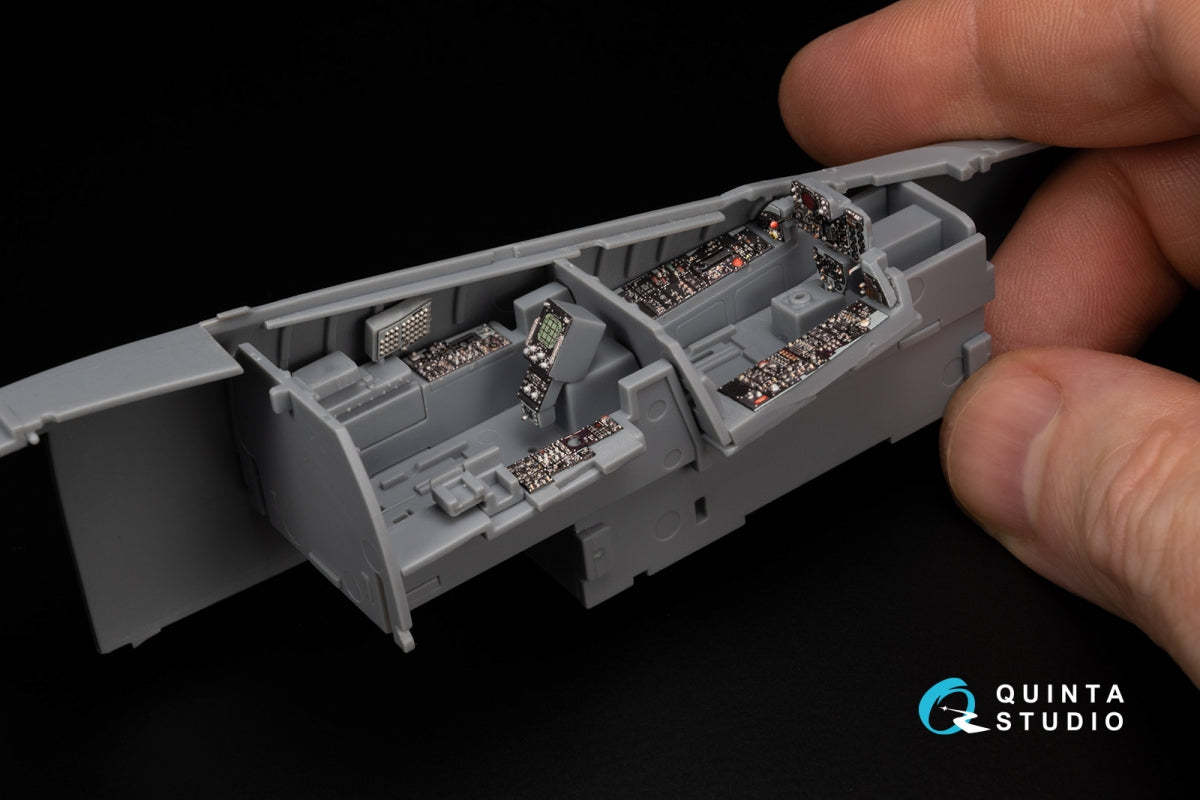 Quinta Studio QDS-48448 F-4G early 3D-Printed &amp;amp; coloured Interior on decal paper (Zoukei Mura SWS) (Small version) 1/48 – immagine 11