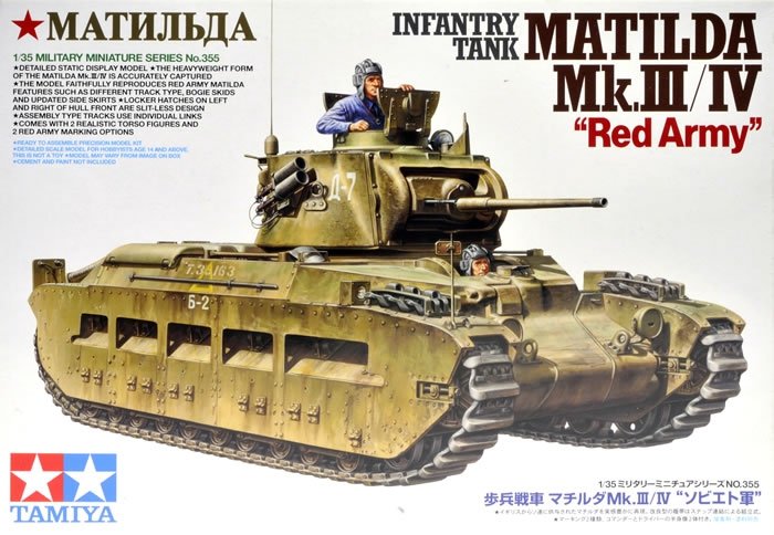 Tamiya 35355 Matilda Mk.III/IV Armée rouge 1/35
