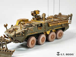 E.T. Model P35-149 U.S.Army Stryker Armored Vehicle Sagged Wheels For AFV CLUB kit 1/35 – immagine 5
