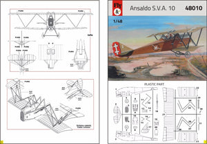 Fly 48010 Ansaldo S.V.A.10 1/48 – imagen 2