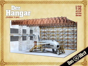 Daw Werk DWA032 Der Hangar - aircraft workshop diorama 1/32 – zdjęcie 2