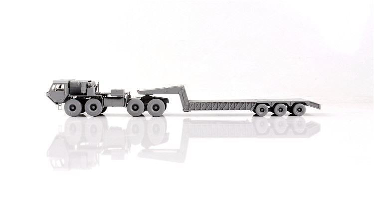 Modelcollect UA72361 USA M983A2 HEMTT Tractor &amp;amp; M870A1 Semi-trailer 1/72 – Bild 3