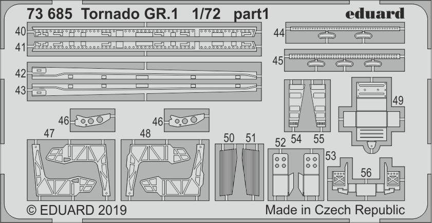 Eduard 73685 Tornado GR.1 1/72 ITALERI – zdjęcie 3