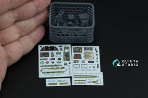 Quinta Studio QD+48554 Bristol Beaufighter Mk.VI 3D-Printed &amp;amp; colored Interior on decal paper (Tamiya) (with 3D-printed resin parts) 1/48 – image 3