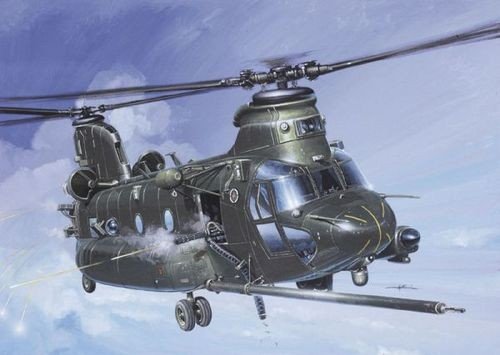 Italeri 1218 MH-47 E SOA Chinook 1/72