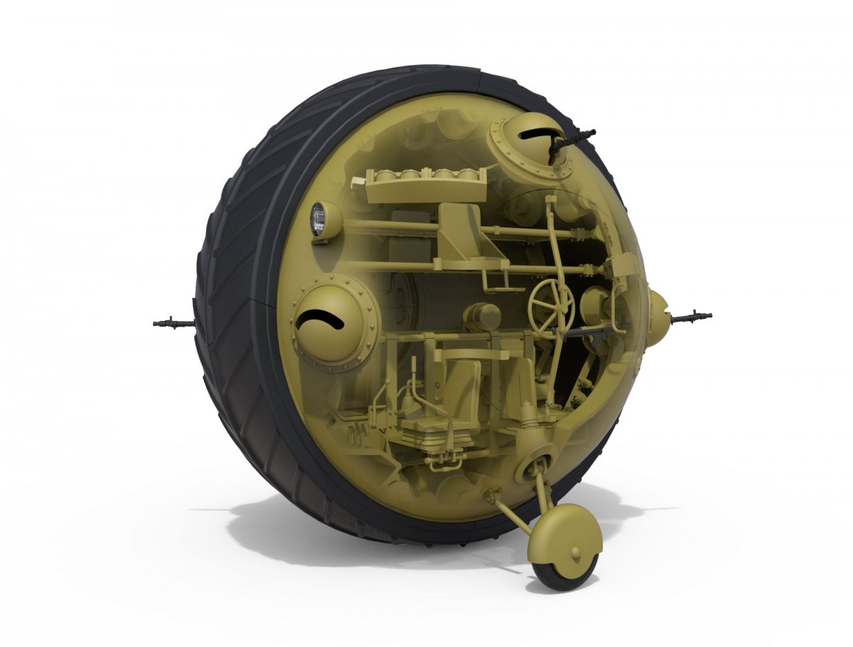 MiniArt 40006 Kugelpanzer 41( r ). INTERIOR KIT 1/35 – imagen 4