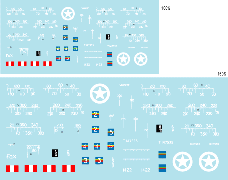 Star Decals 72-A1016 RMASG Sherman. Royal Marines Support tanks in Narmandie 1/72 – image 3