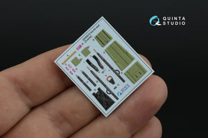 Quinta Studio QD48470 Ka-52 3D-Printed coloured Interior on decal paper (Zvezda) 1/48 – Bild 3