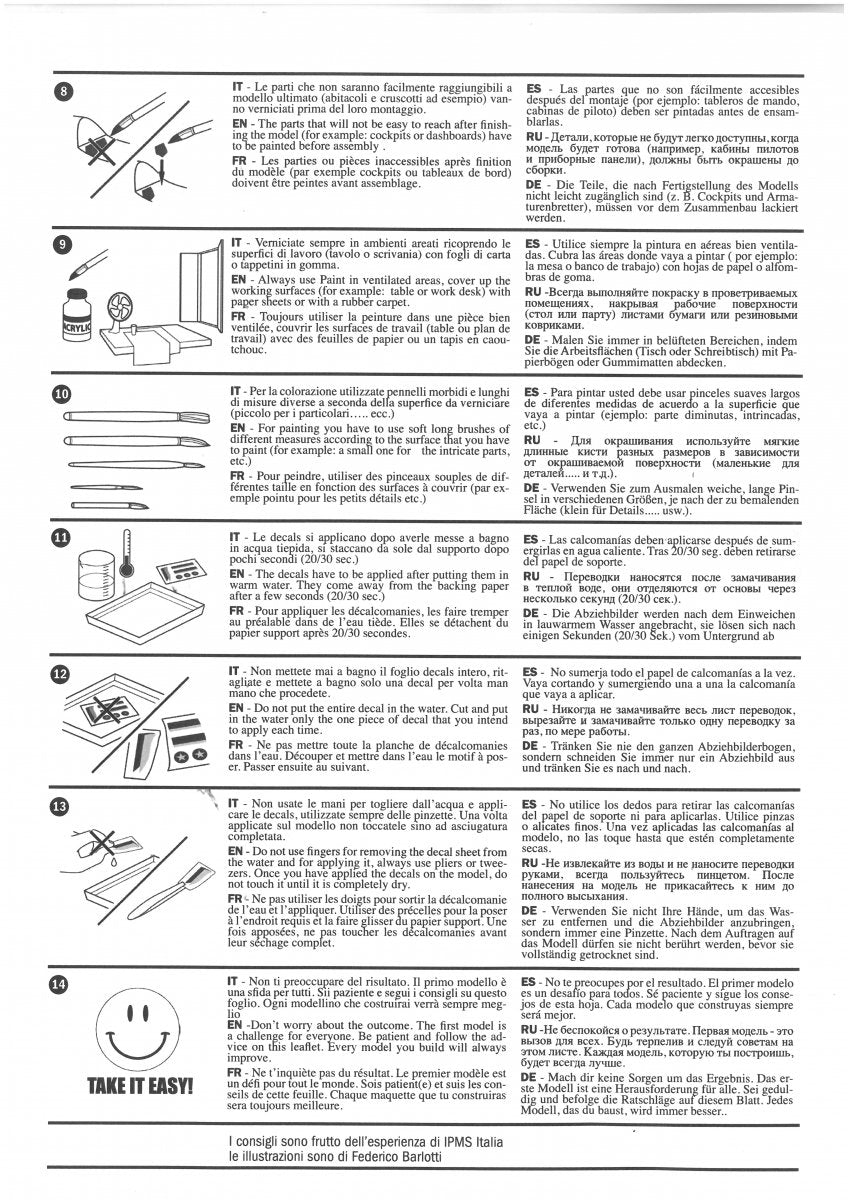 Italeri 72009 F-16 C/D Night Falcon - Kit complet pour maquettes à l&amp;#39;échelle 1/72 – image 10