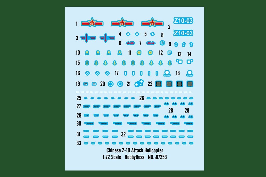 Hobby Boss 87253 Chinese Z-10 1/72 – immagine 5