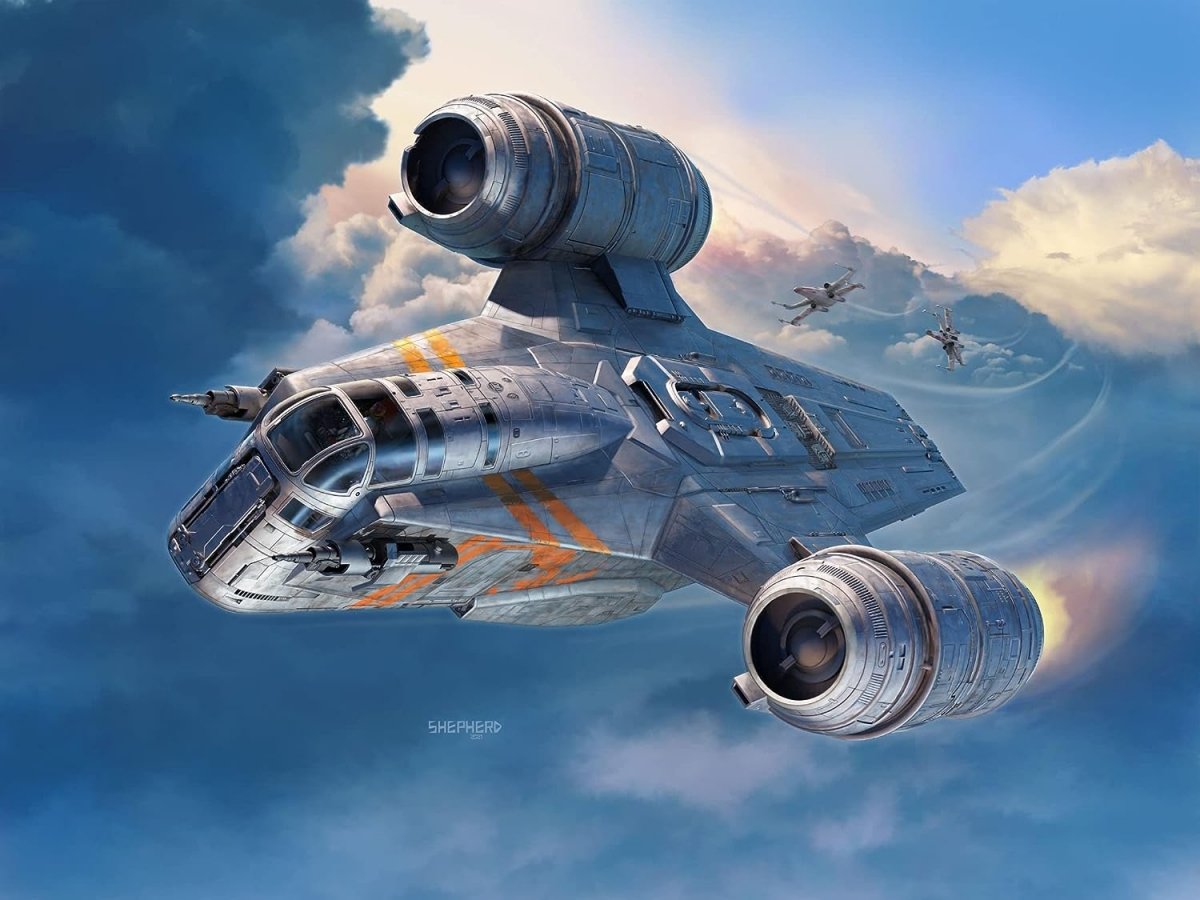 Revell 06788 The Mandalorian: Razor Crest Platinum Edition 1/72 – immagine 2