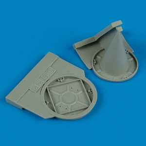 Quickboost QB48326 Su-22M4 exhaust &amp;amp; air intake covers Eduard 1/48