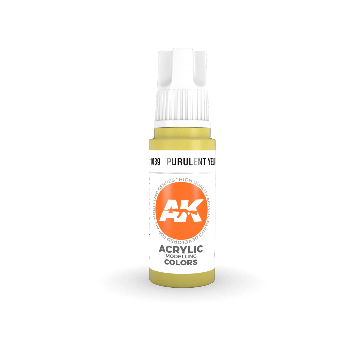 AK Interactive AK11039 Purulent Yellow 17ml – zdjęcie 2