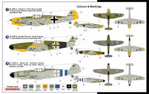 AZ-Model AZ7540 Messerschmitt Bf 109H-0 &amp;quot;Hohenjäger&amp;quot; 1/72 – immagine 2