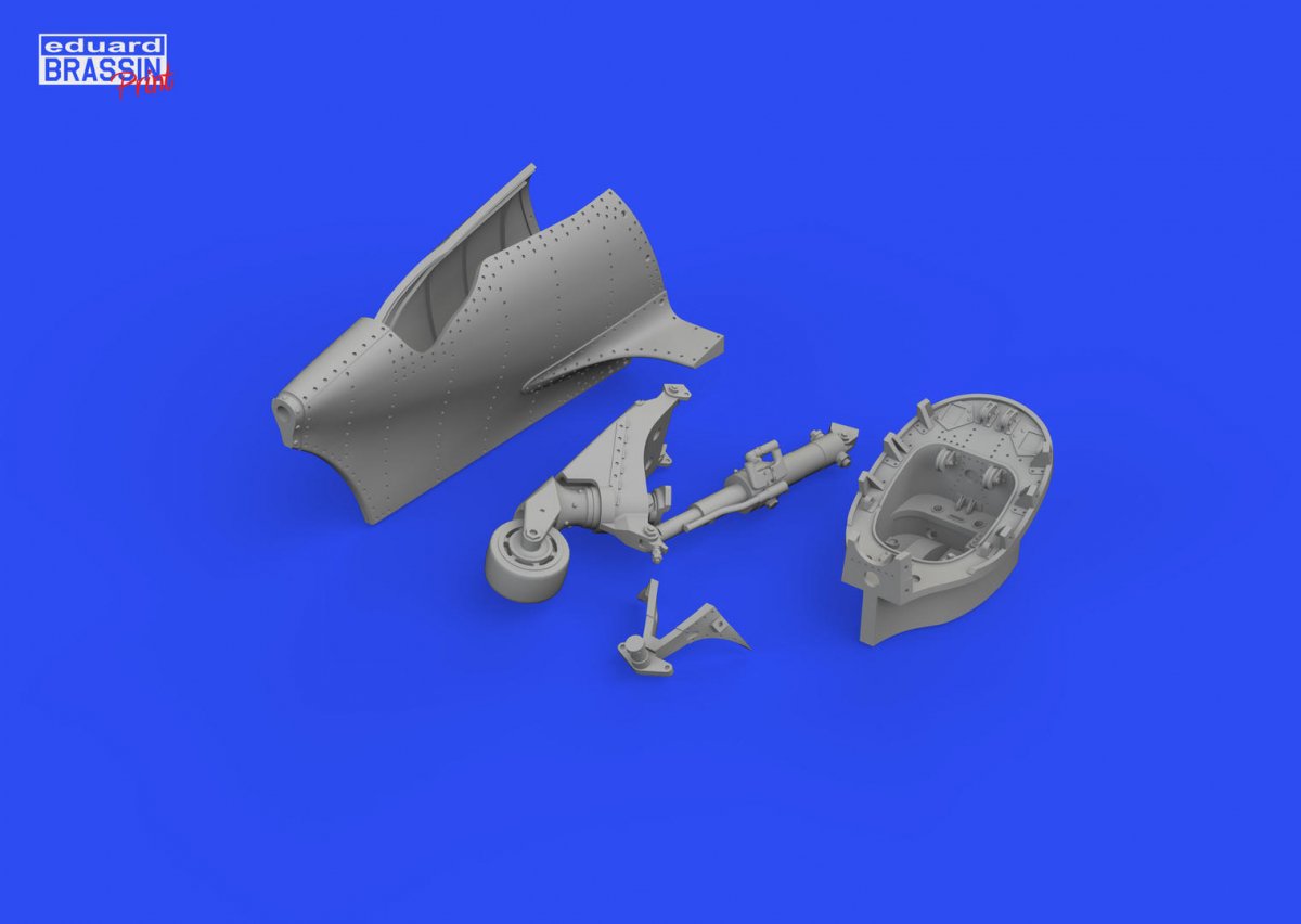 Eduard 648787 A6M3 tailwheel PRINT EDUARD 1/48 – zdjęcie 3