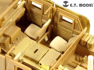 E.T. Model E35-076 US ARMY M1114 HUMVEE High Back Seats (For BRONCO Kit) 1/35 – immagine 4
