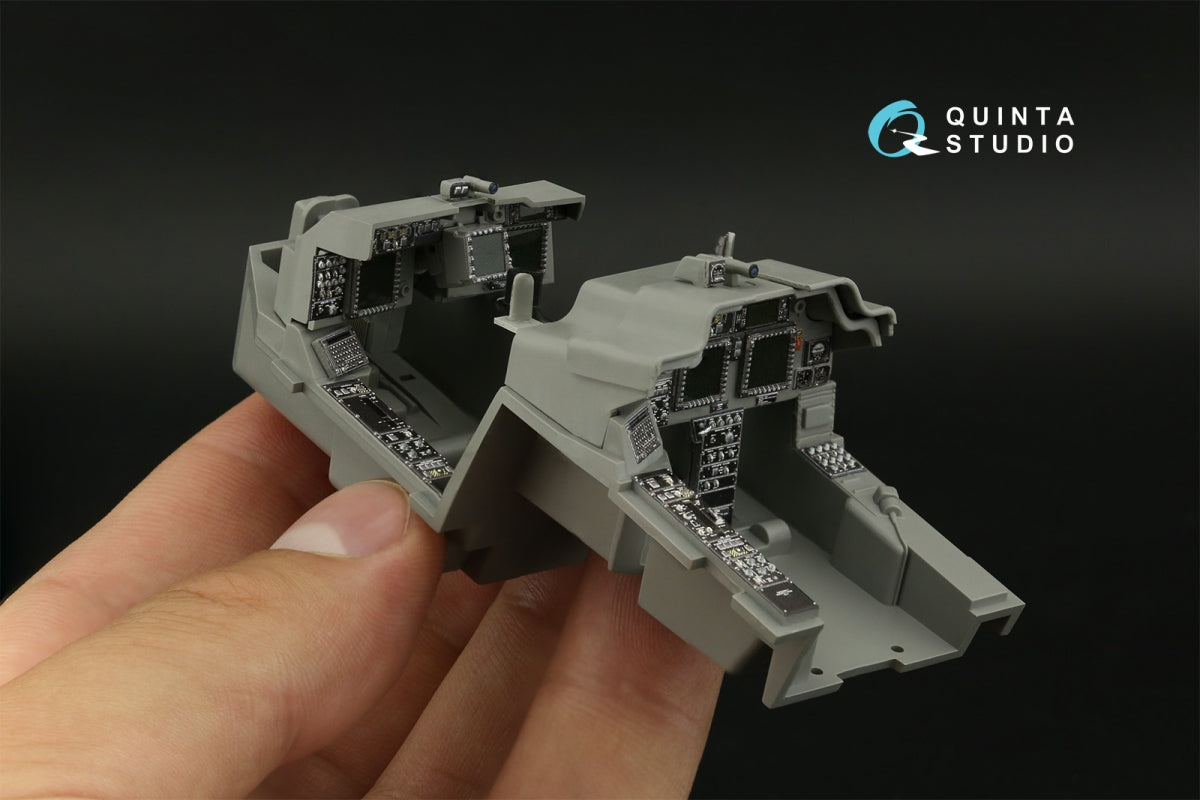 Quinta Studio QDS-35104 AH-64DI Saraf 3D-Printed &amp;amp; coloured Interior on decal paper (Takom) (Small version) 1/35 – Bild 11