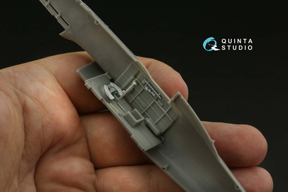 Quinta Studio QDS-48391 Macchi C.205 Veltro 3D-Printed &amp;amp; coloured Interior on decal paper (Hasegawa/Italeri) (Small version) 1/48 – zdjęcie 7
