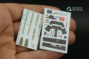 Quinta Studio QD32126 FW 190A-8 3D-Printed &amp;amp; coloured Interior on decal paper (Hasegawa) 1/32 – imagen 11