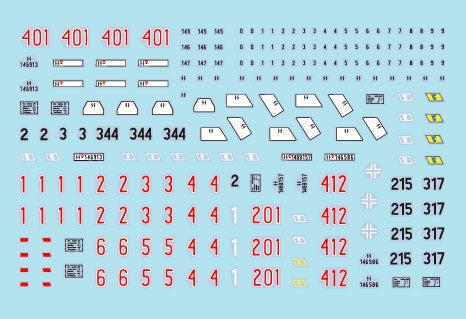 Star Decals 72-A1143 Frundsberg 1. 10. SS-Panzer Division. SdKfz 250 ALT and NEU versions. 1/72 – Bild 2