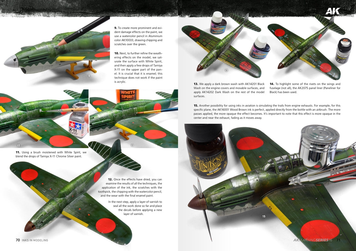AK Interactive AK540 AK LEARNING 16: INKS IN MODELING (EN) – zdjęcie 8