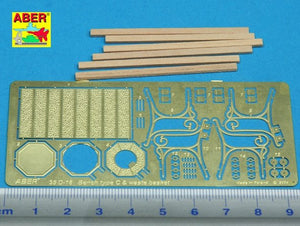 Aber 35D18 Bench type C and waste basket 1/35 – zdjęcie 2