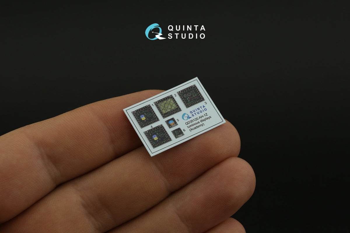 Quinta Studio QD35120 AH-1Z luminous displays for QD+35119/QDS-35119 sets (Academy) 1/35 – imagen 3