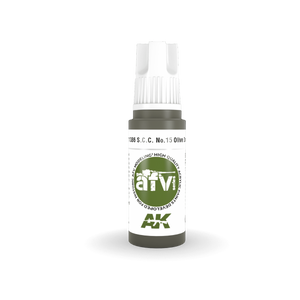 AK Interactive AK11386 S.C.C. No.15 Olive Drab 17ml – Bild 2