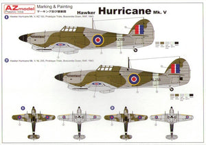 AZ Modèle AZ7325 Hawker Hurricane Mk.V (1/72) – image 2