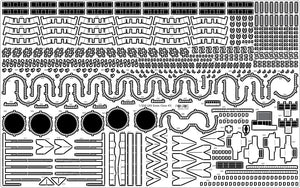 Pontos 35004F1 USS CV-10 Yorktown 1944 Detail Up Set 1/350 – immagine 14