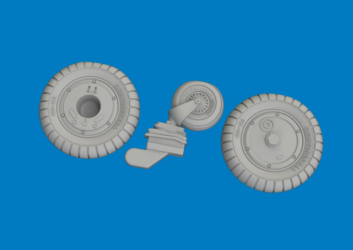 Roues Eduard 672405 Bf 109G-6 Tamiya 1/72  – image 2
