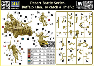 Master Box 35251 Desert Battle Series. Buffalo Clan. To catch a Thief-2 1/35