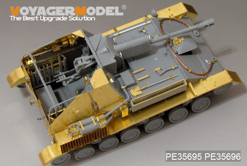 Voyager Model PE35695 WWII Russian SU-76 Self-Propeller Gun basic For MiniArt 35053 1/35 – immagine 6