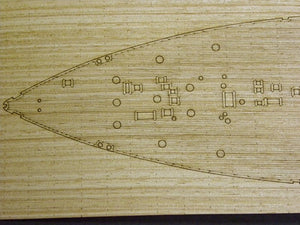 Pontos 35008WD1 HMS King George V Wooden Deck set 1/350 – immagine 2