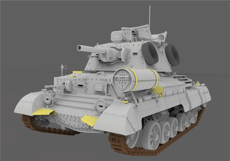 Gecko Models 35GM0001 CRUISER TANK MK.II ACS WITH INTERIOR 1/35 – immagine 2