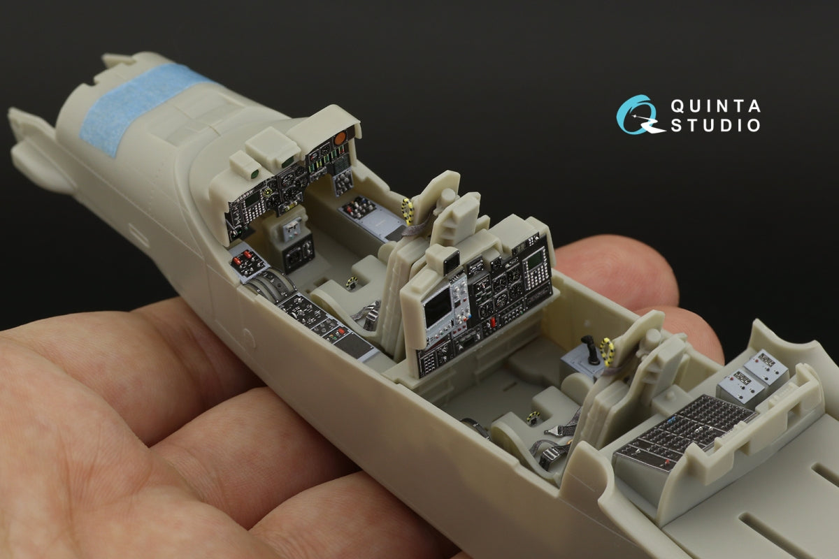 Quinta Studio QD32079 OV-10D 3D-Printed &amp;amp; coloured Interior on decal paper (KittyHawk) 1/32 – immagine 12