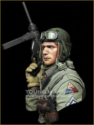 Young Miniatures YM1881 US Tank Crew WWII HELL ON WHEELS 1/10 – Bild 3