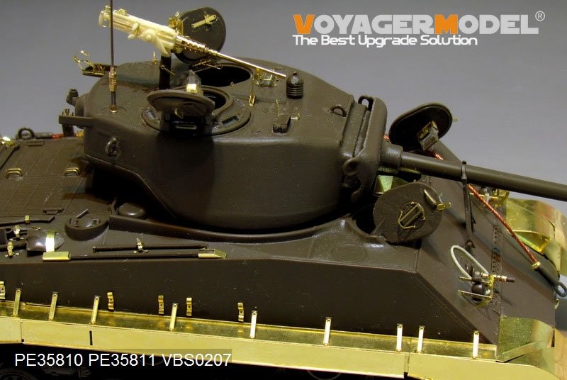 Voyager Model PE35810 WWII US M4A3E8 Sherman&amp;quot;Easy Eight&amp;quot;Basic （For TAMIYA 35346) 1/35 – immagine 2