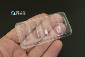 Quinta Studio QC72001 Pe-2 vacuformed clear canopy (for 7283 Zvezda kit) 1/72 – Bild 4