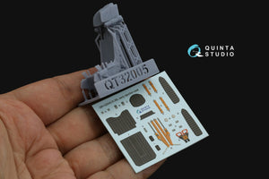 Quinta Studio QR+32040 K-36L (early) ejection seat (for Su-25 aircraft until 2007) (All kits) 1/32 – immagine 2