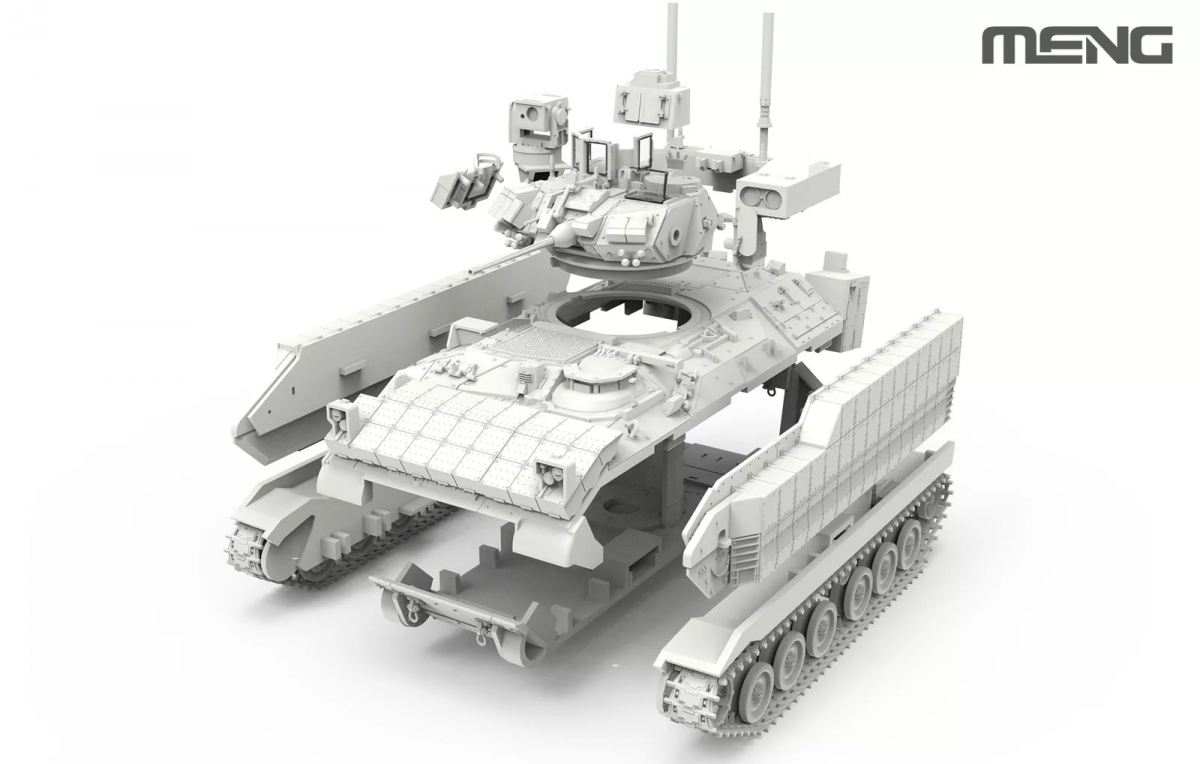 Maquette Meng 72-005 M2A3 Bradley avec BUSK III 1/72 – image 4