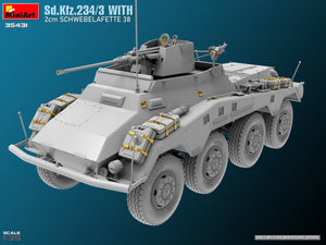 MiniArt 35431 Sd.Kfz.234/3 With 2cm Schwebelafette 38 1/35 – Bild 11