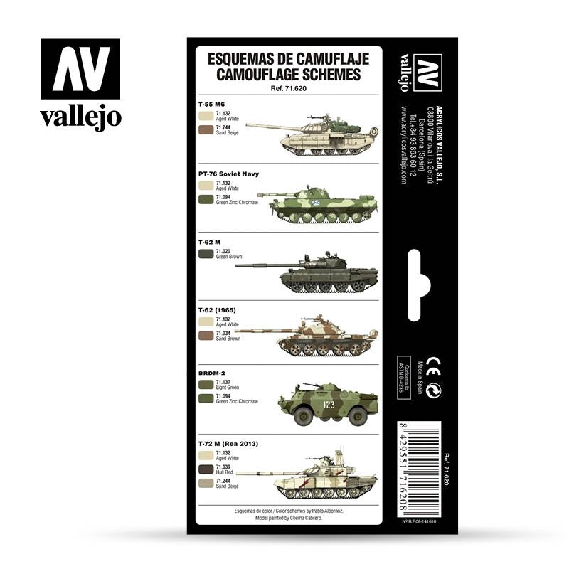 Vallejo 71620 Cold War &amp;amp; Modern Russian Desert Patterns 8x17ml – image 2